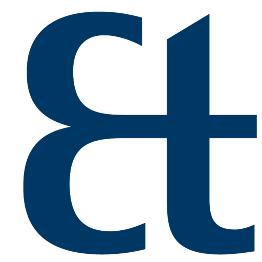 B&T Et Logo Zeichen - PNG (blau)