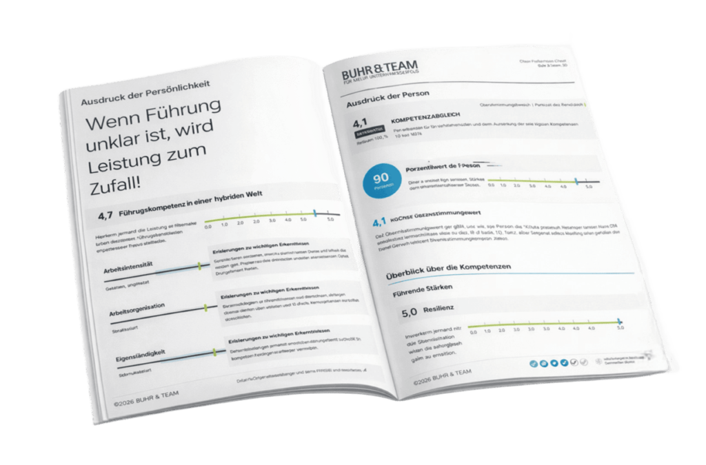 Cover Clean Performance Check BUHR & TEAM