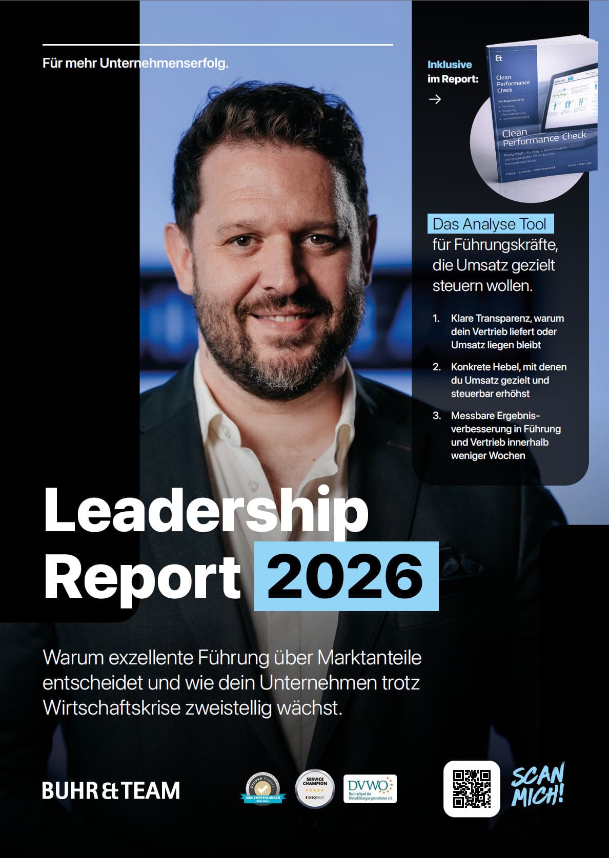 Leadership Report 2026 BUHR & TEAM Cover