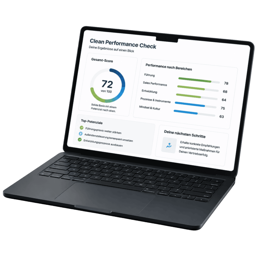 Clean Performance Check Auswertung PC